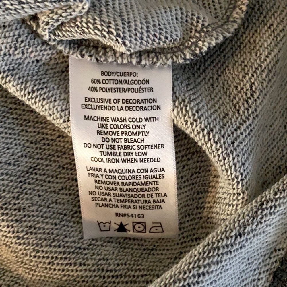 πNWTπ (S,M,XL) Calvin Klein Cropped Sweatshirt - Picture 7 of 7